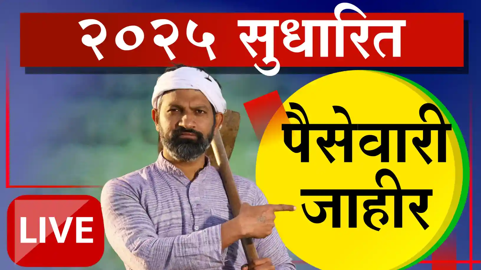 सुधारित पैसेवारी जाहीर