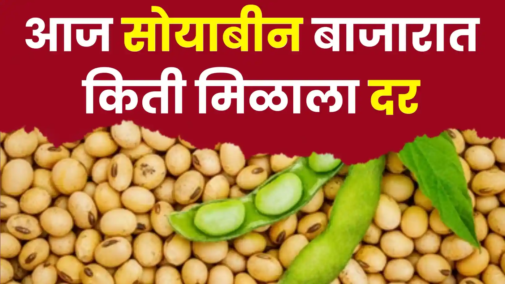 सोयाबीन बाजारात आग